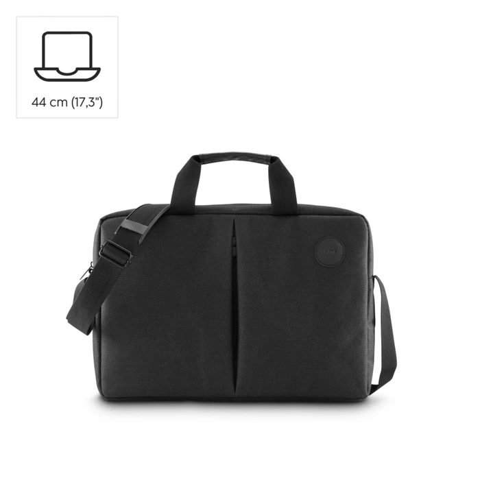 Hama Genua Laptop Bag (17.3), Black, fits up to 44 cm (17.3")