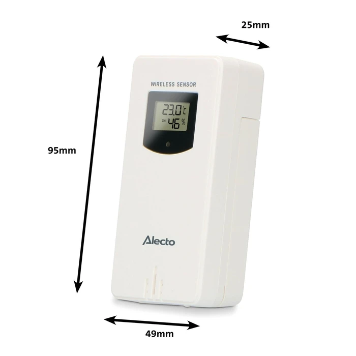Alecto WS-1560 Ασύρματος Μετεωρολογικός Σταθμός με Ασύρματο Αισθητήρα (Bamboo)