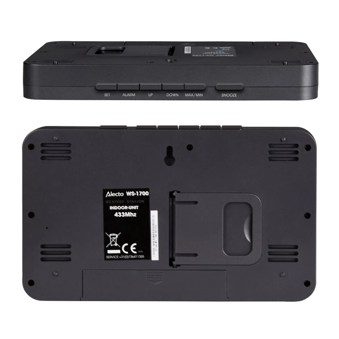 Alecto WS-1700 Μετεωρολογικός σταθμός με ασύρματο εξωτερικό αισθητήρα