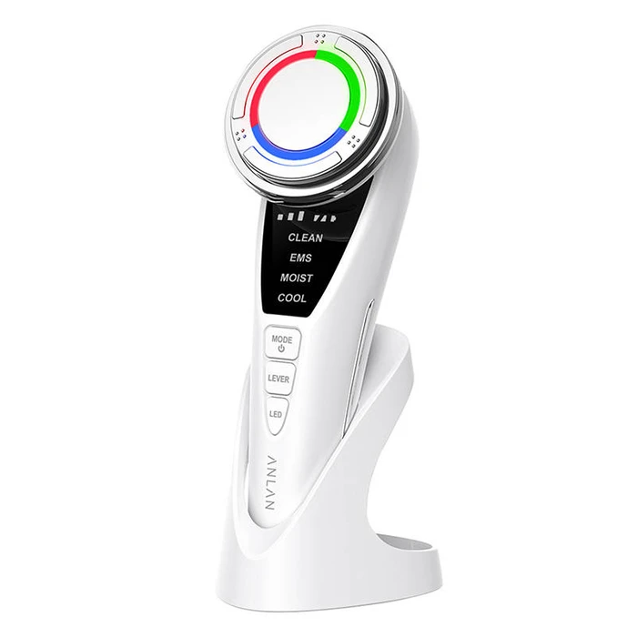 Συσκευή Μασάζ Ultrasonic facial massager with light therapy Anlan 01-ADRY15-001