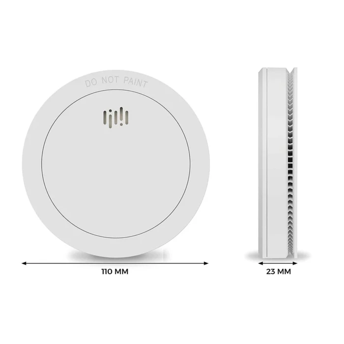 Alecto SD1030 Σετ 2x Ανιχνευτές Καπνού με 10 χρόνια διάρκεια μπαταρίας