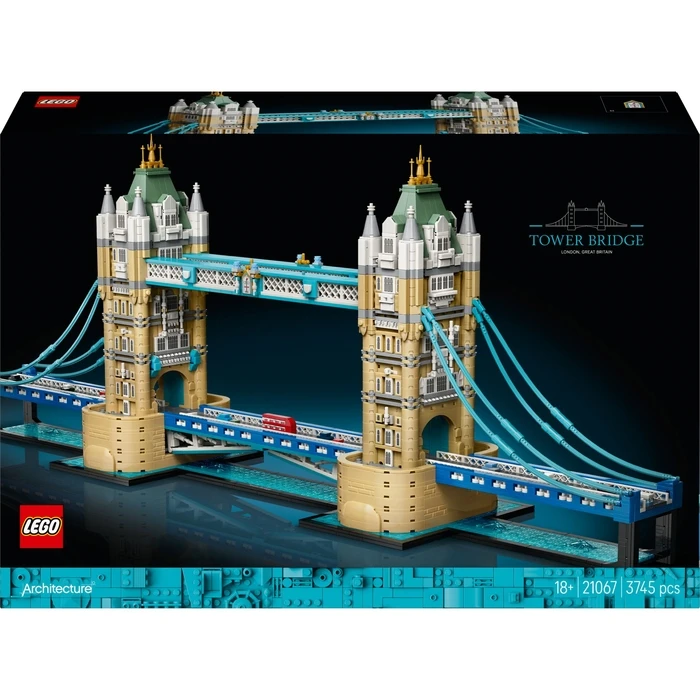 LEGO Architecture Tower Bridge 21067 - 3745 τεμάχια, 18+