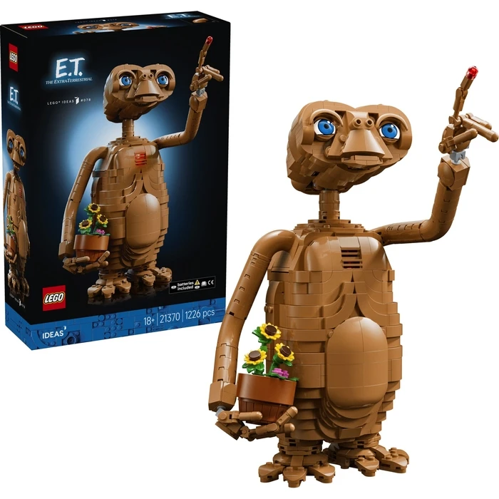 LEGO Ideas 21370 E.T. the Extra-Terrestrial – 1226 pcs, 18+