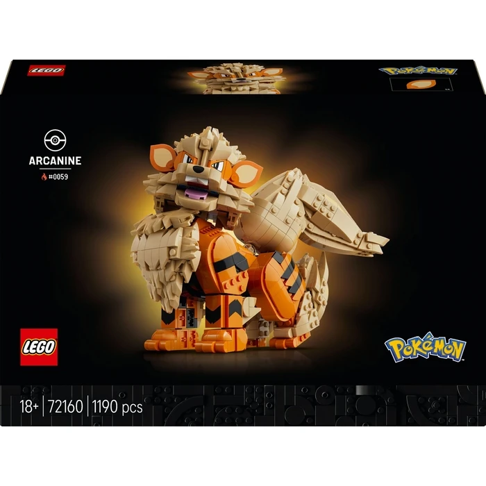 LEGO Pokémon Arcanine για 18+ Ετών 1190τμχ 72160