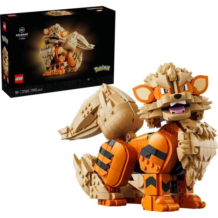 LEGO Pokémon Arcanine για 18+ Ετών 1190τμχ 72160