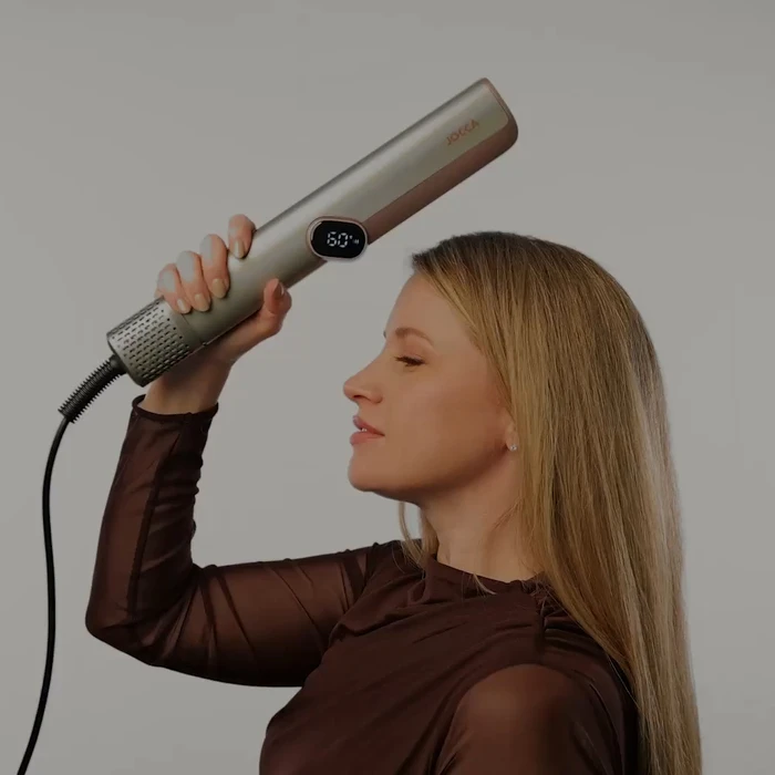 Jocca J-2727 Hair Straightener & Dryer 2-in-1 Ionic 1000W (BLDC Motor)