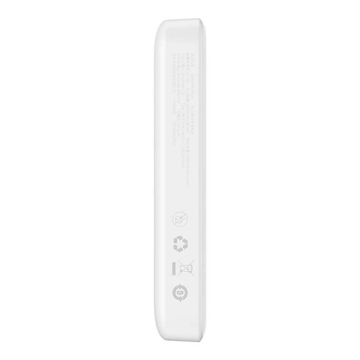 Power Bank Baseus Magnetic, 10000mAh, 20W, MagSafe (white)