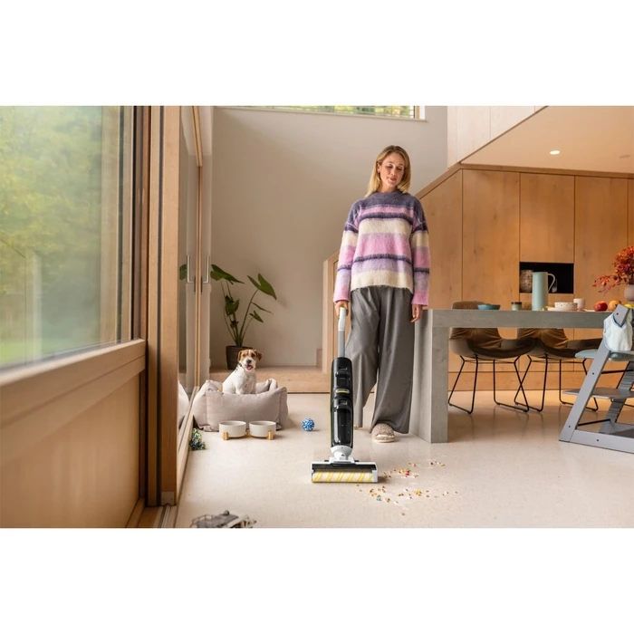 Kärcher FCV 4 Dry - Επαναφορτιζόμενη Stick Σκούπα & Σφουγγαρίστρα για Σκληρά Δάπεδα