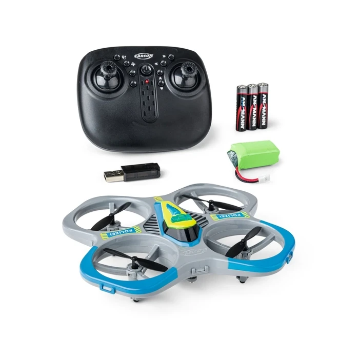Carson Cyber Polizei Drone (No Camera) - 2.4GHz 100% RTF