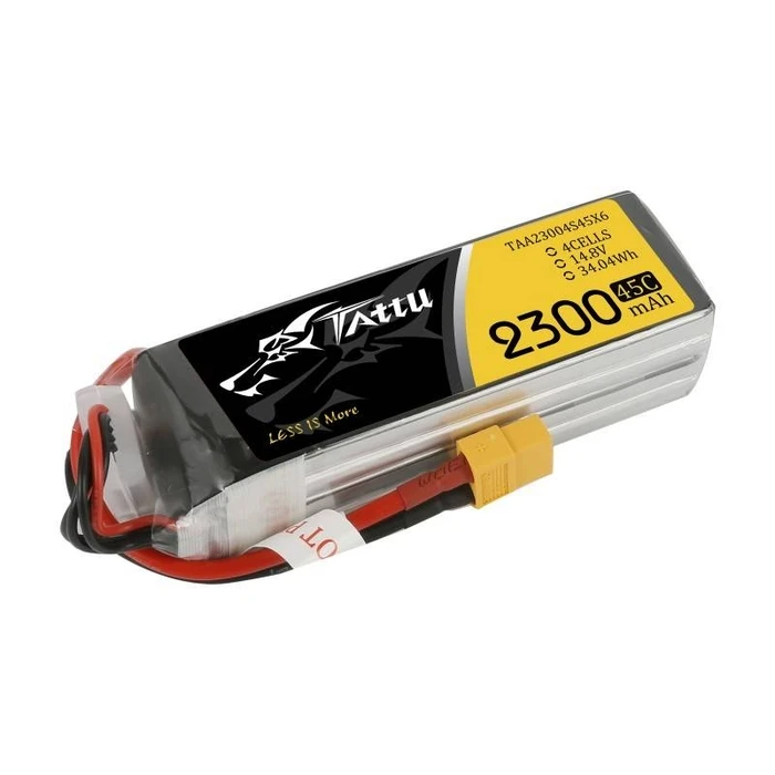 Μπαταρία Tattu 2300mAh 14,8V 75C 4S1P XT60
