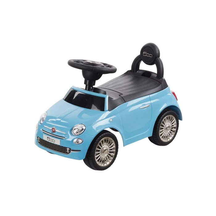 Jamara Push Fiat 500 Ride-On Car, Blue, 12+ months