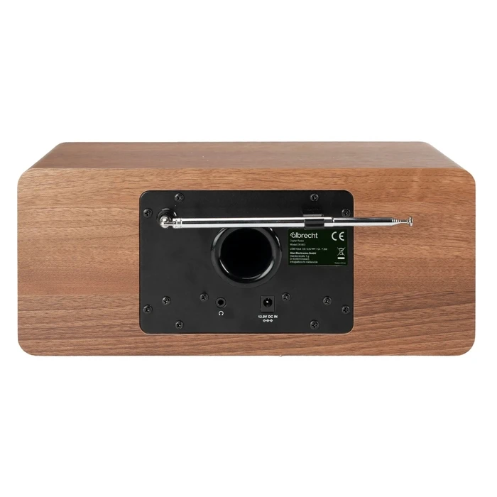 Albrecht DR 864 Επιτραπέζιο Ραδιόφωνο Στερεοφωνικό DAB/FM με Bluetooth - Καφέ
