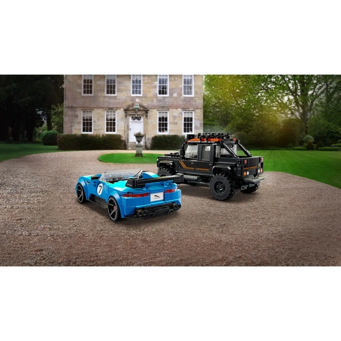 LEGO Speed Champions Jaguar Project 7 & Land Rover Defender (77264) - 740 pcs - Ages 10+