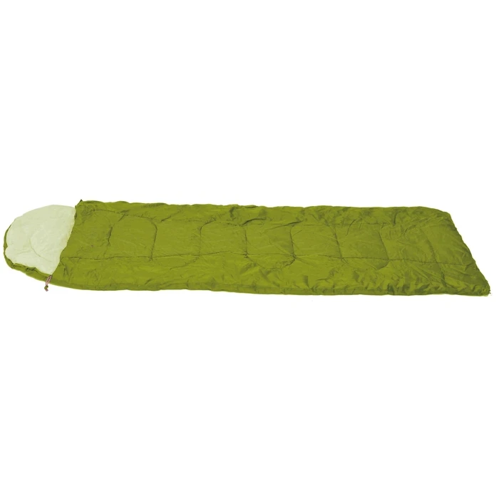 Campus PINATUBO Sleeping Bag Green 220x75cm with Pillow & Compression Sack