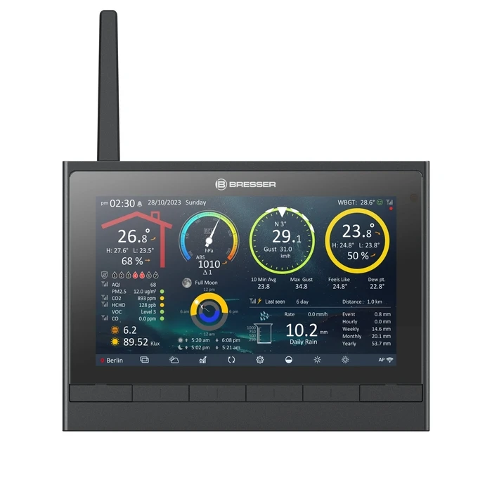 Bresser MeteoChamp HD 9 σε 1 Wi‑Fi μετεωρολογικός σταθμός