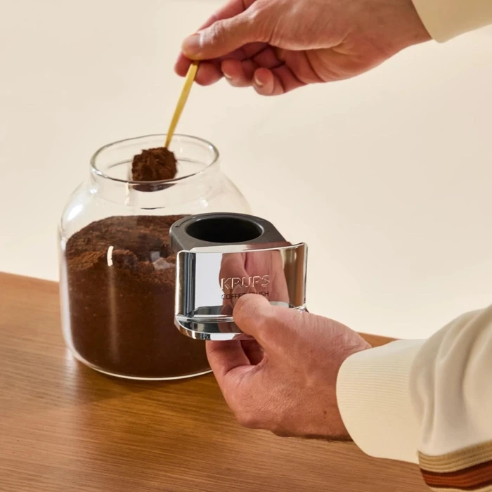 Krups SA403B Coffee Crush Experience - Μηχανή Espresso (Ultra Slim)