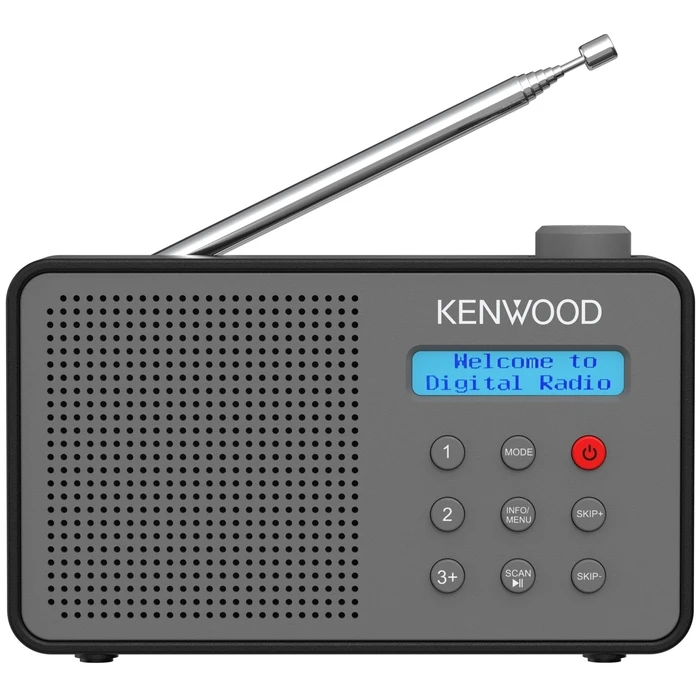 Kenwood CR-M25DAB Φορητό Ραδιόφωνο / Mini Hi‑Fi DAB+ Γκρι