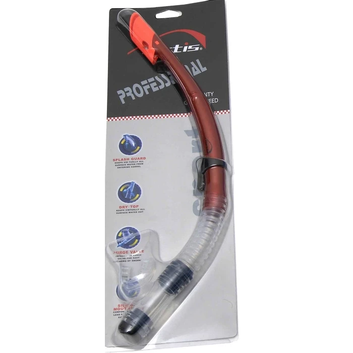 Fortis Adult Snorkel Blue & Red