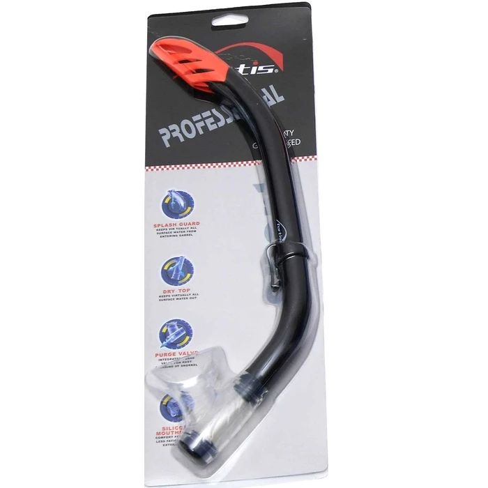 Fortis Adult Snorkel Blue & Black
