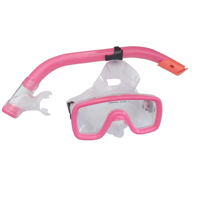 Fortis Kids Mask & Snorkel Set PVC Pink