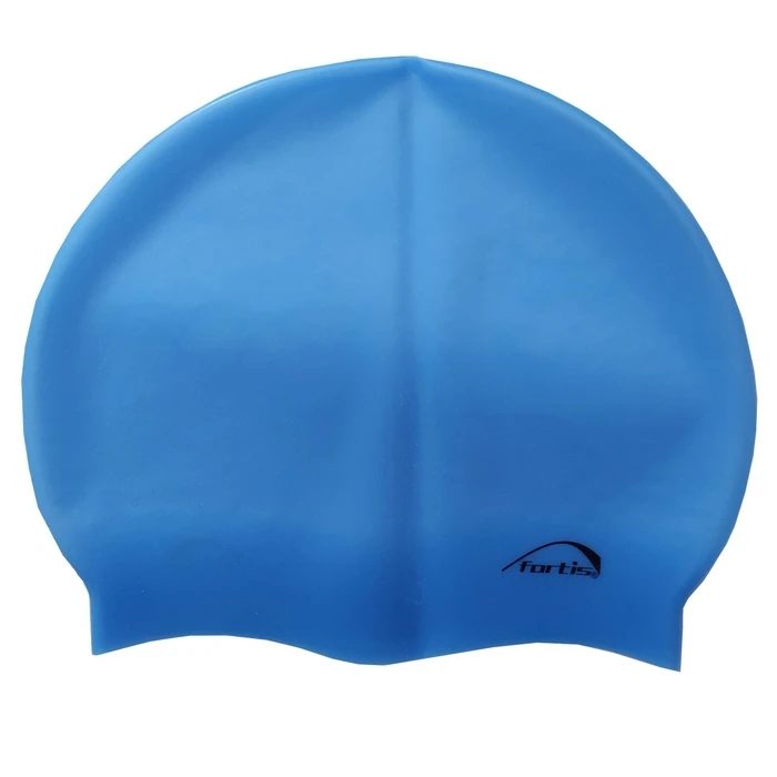 Fortis Children's Silicone Swimming Cap - Various Colors (Black, Red, Pink, Yellow, Light Blue)