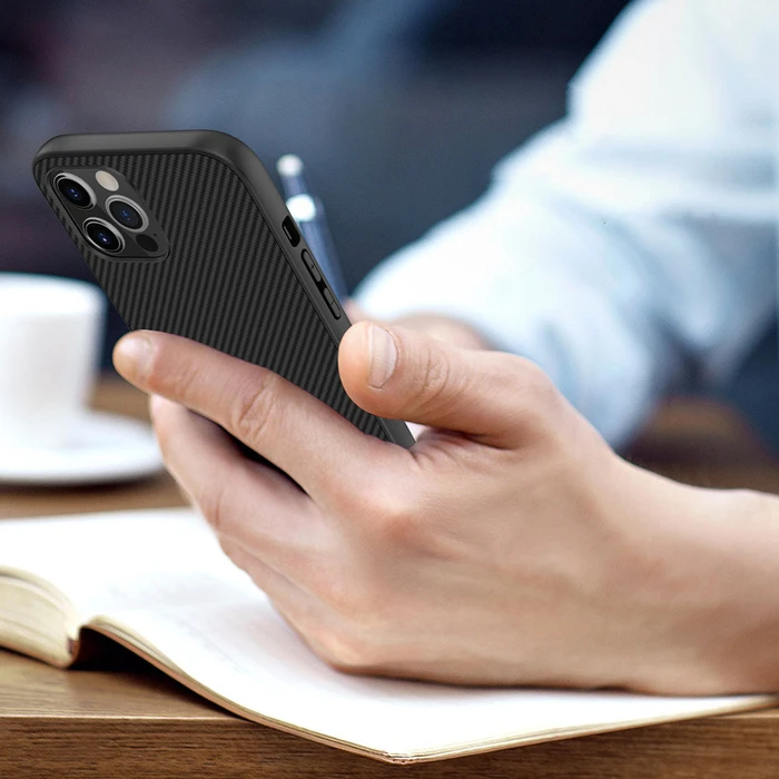 Nillkin Synthetic Fiber Apple iPhone 12 Pro Max black