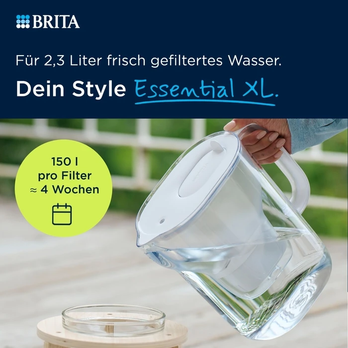 Brita Style Essential XL White incl. MAXTRA PRO Pure Performance