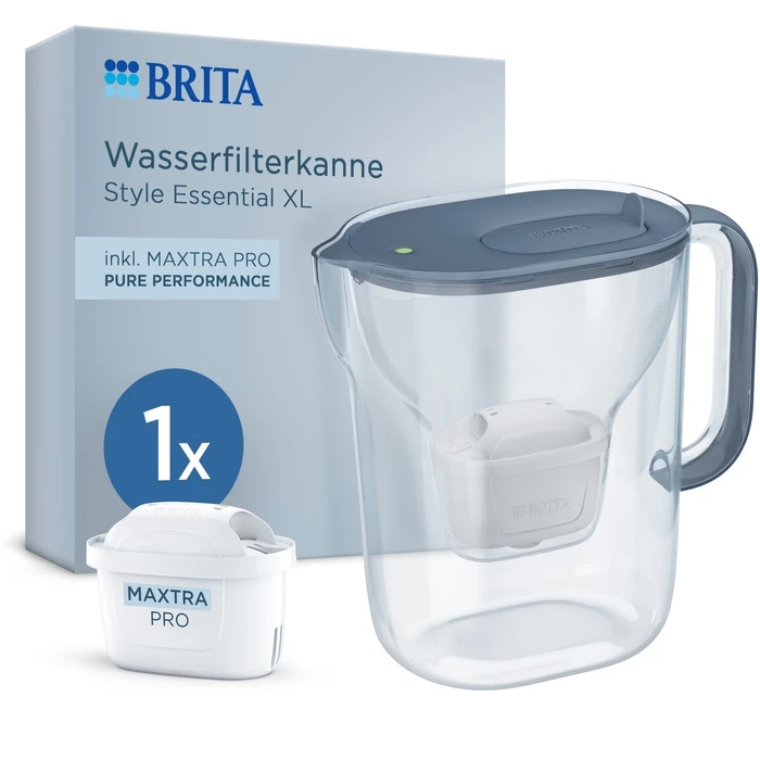 Brita Style Essential XL Blue Κανάτα Φιλτραρίσματος Νερού (140649)