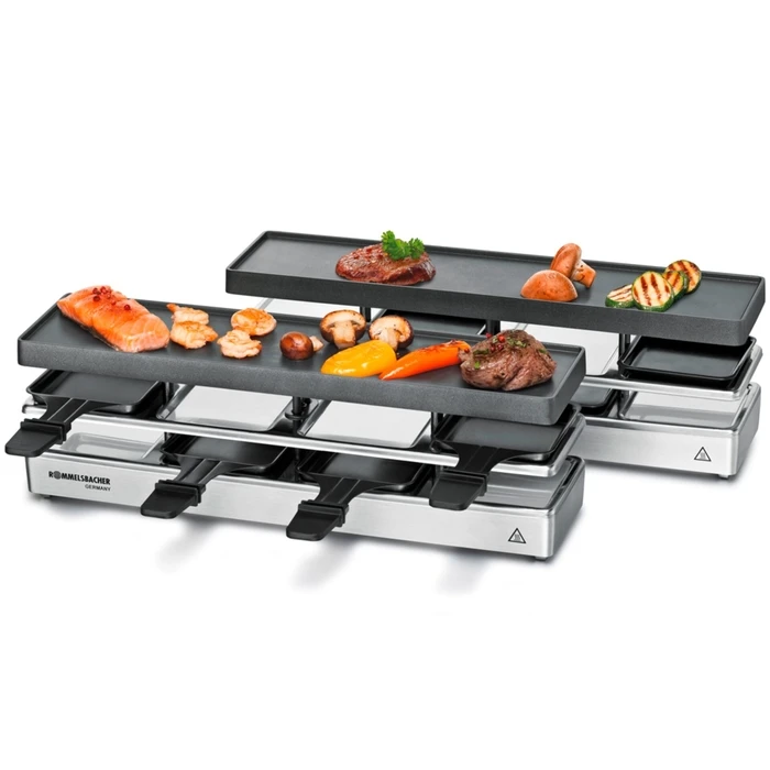 Rommelsbacher RC 1600 Fun for 4+4 - Ηλεκτρική Raclette / Ψησταριά για 8 άτομα