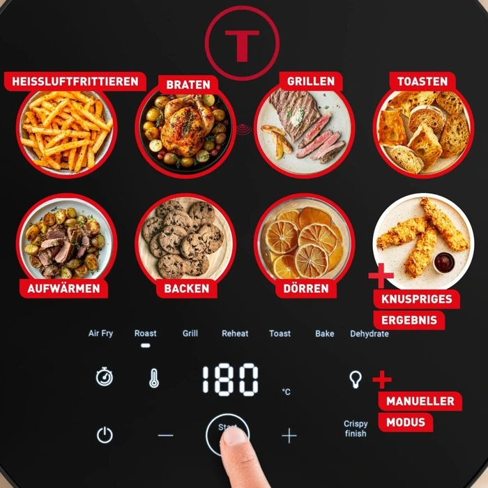 Tefal Easy Fry Infrared EY8328 - Αεροφριτέζα 7L