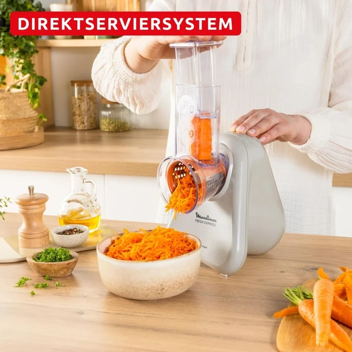 Moulinex Fresh Express DK 853 B (DK 853 B F) - Vegetable & Fruit Cutter