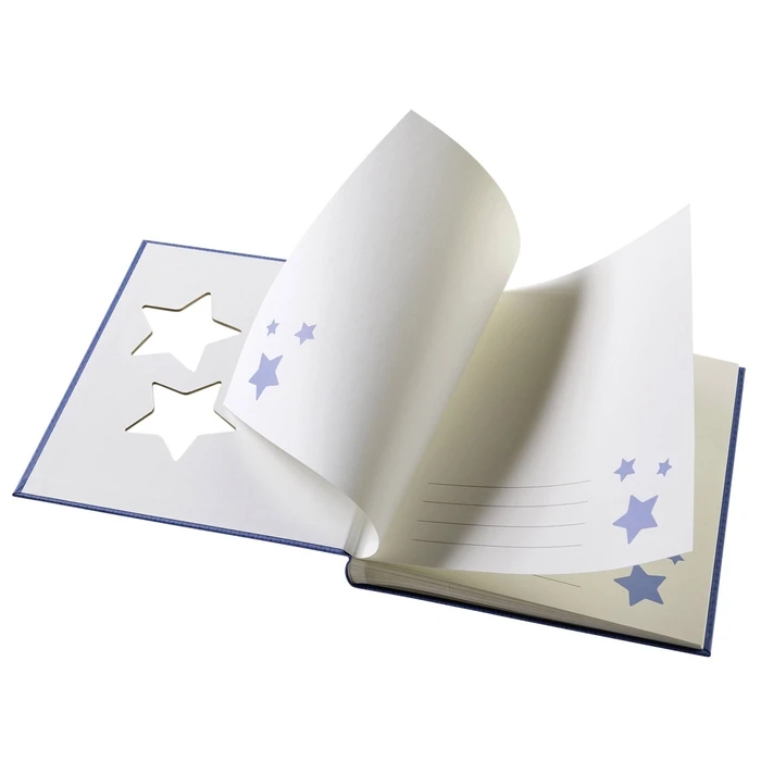 Walther Estrella Blue Baby Photo Album 28 x 30.5 cm, 50 White Pages (UK-133-L)