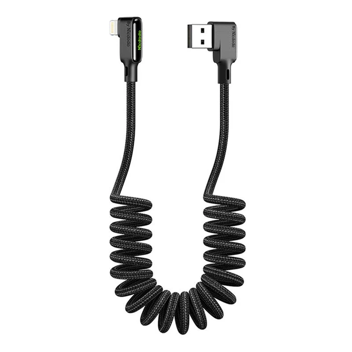 Καλώδιο USB to Lightning Mcdodo CA-7300 angled 1.8m (black)