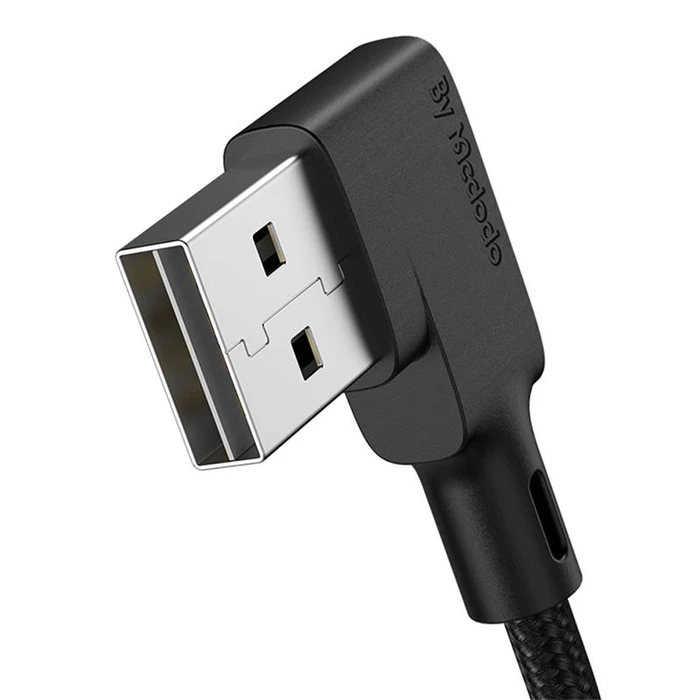 Καλώδιο USB to Lightning Mcdodo CA-7300 angled 1.8m (black)