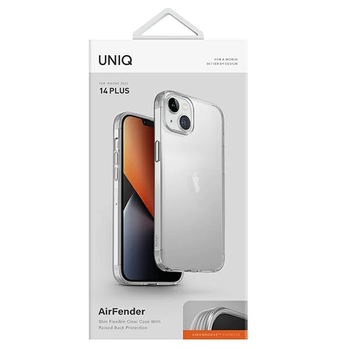 UNIQ Air Fender iPhone 14 Plus / 15 Plus 6,7" nude transparent