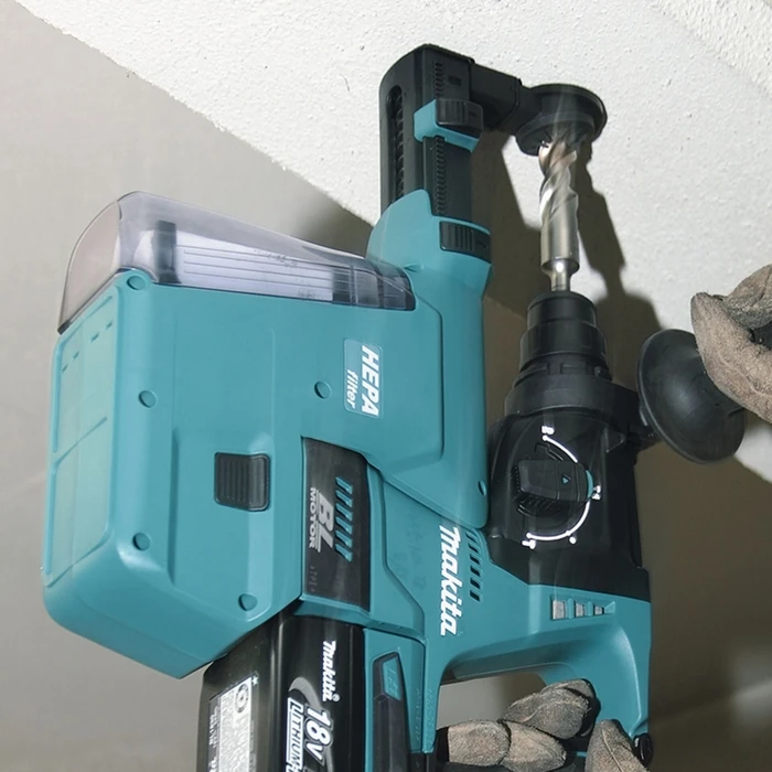 Makita DHR243JWX2 Σφυρί-Πολυεργαλείο Μπαταρίας SDS-Plus 18V (2x 6.0Ah) με Φορτιστή και Βαλίτσα Makpac