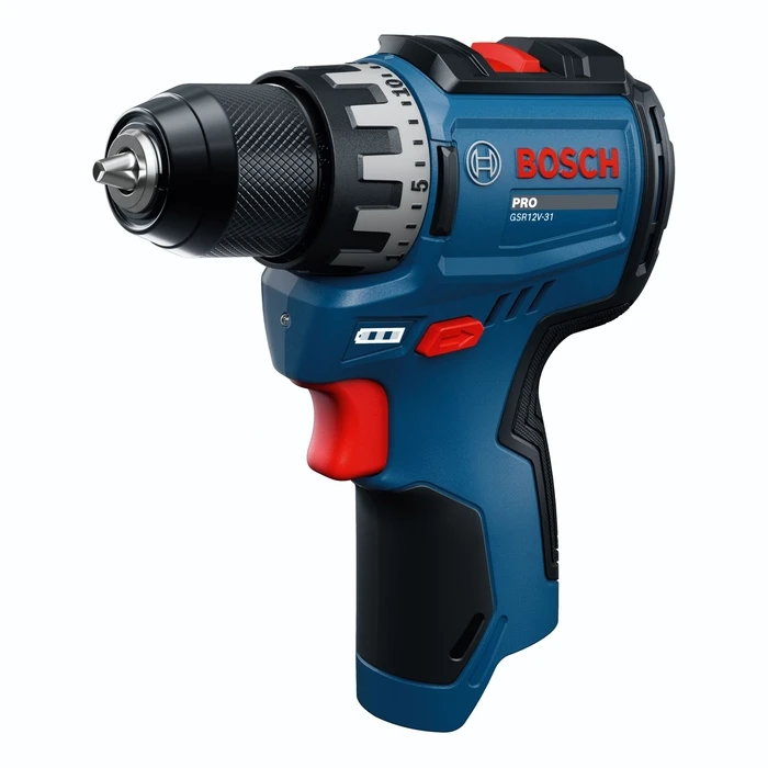 Bosch Professional GSR12V-31 (Solo, C) - Επαγγελματικό Δραπανοκατσάβιδο 12V (χωρίς μπαταρία)