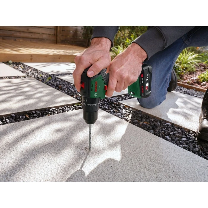 Bosch PSB18V-60 (2x2,5Ah, CC) Ασύρματο κρουστικό δράπανο/βιδολόγος