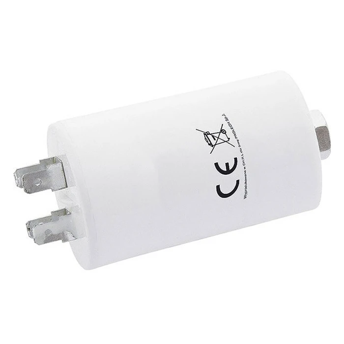 Default Motor Capacitor 25uF 450VAC with Connector