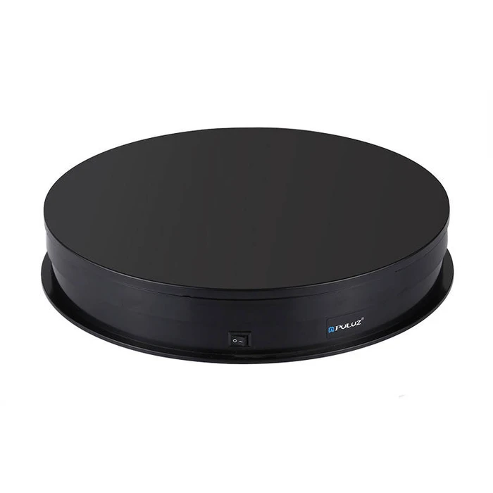 Εξοπλισμός Studio Electric Rotating Turntable Display Puluz 30cm USB (black)