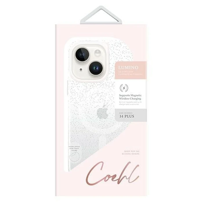 UNIQ Coehl Lumino Apple iPhone 14 Plus / 15 Plus sparkling silver