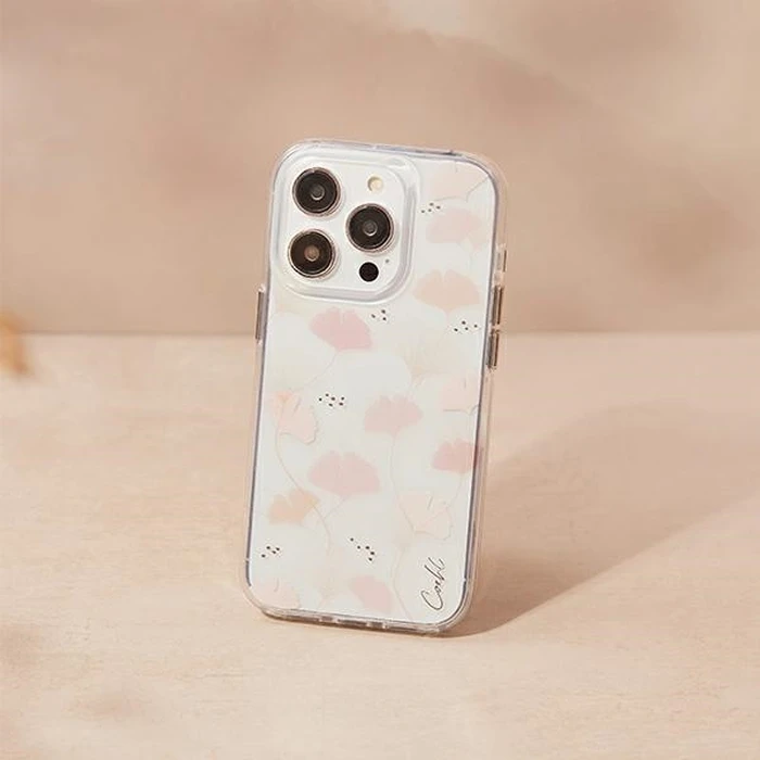 UNIQ Coehl Meadow Apple iPhone 14 Pro Max spring pink