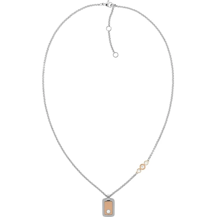 Γυναικείο Κολιέ Tommy Hilfiger 2780577 (50cm) από Ατσάλι Silver