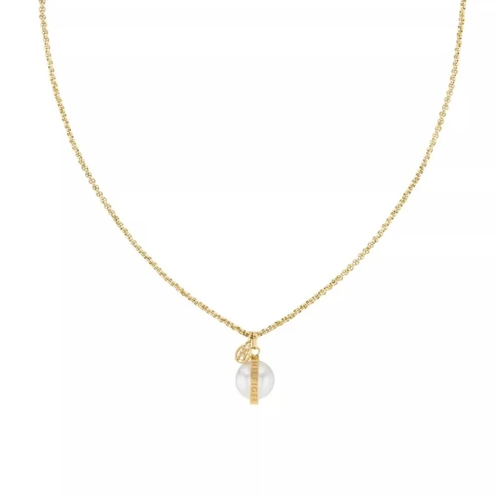 Γυναικείο Κολιέ Tommy Hilfiger 2780762 (50cm) από Ατσάλι Golden