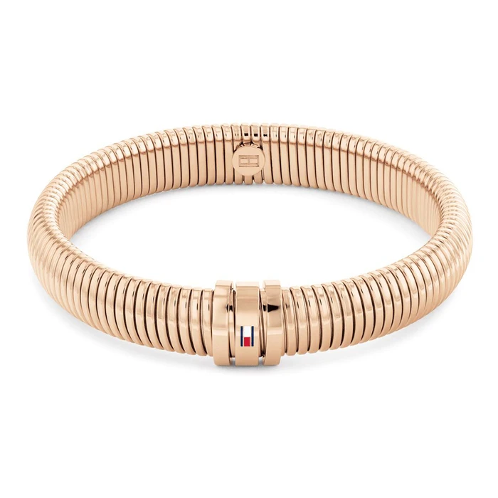 Tommy Hilfiger Women's Bracelet Stainless Steel 16.5 cm Pink
