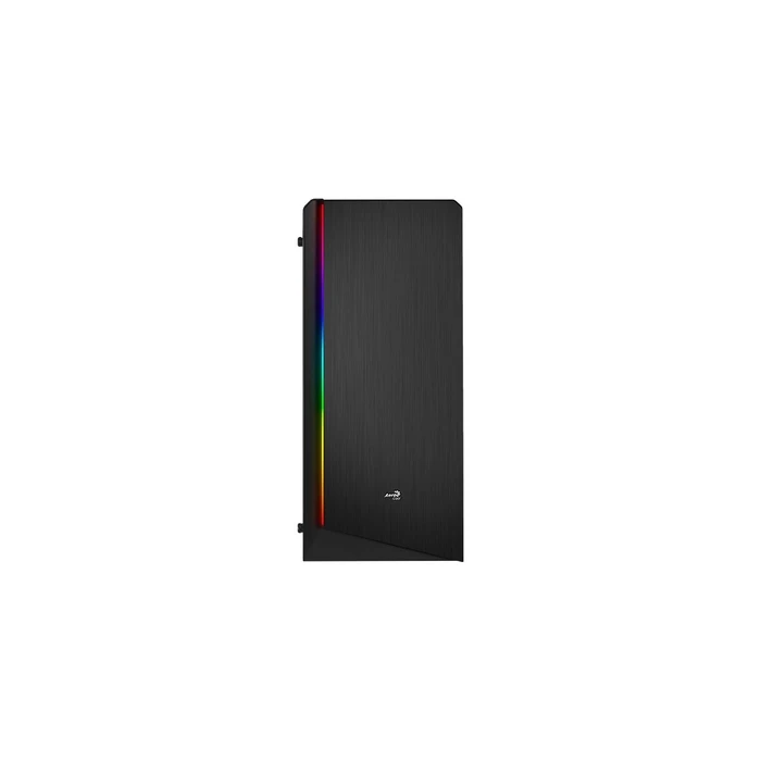 Aerocool Rift Gaming Midi Tower Computer Case with Side Window and RGB Lighting - Black