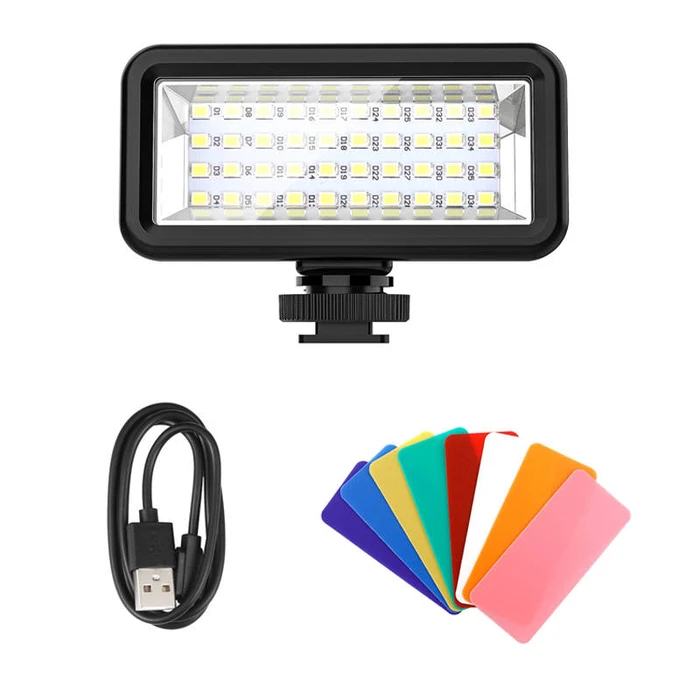 Αδιάβροχο φως κατάδυσης Puluz LED 40m (Μαύρο)