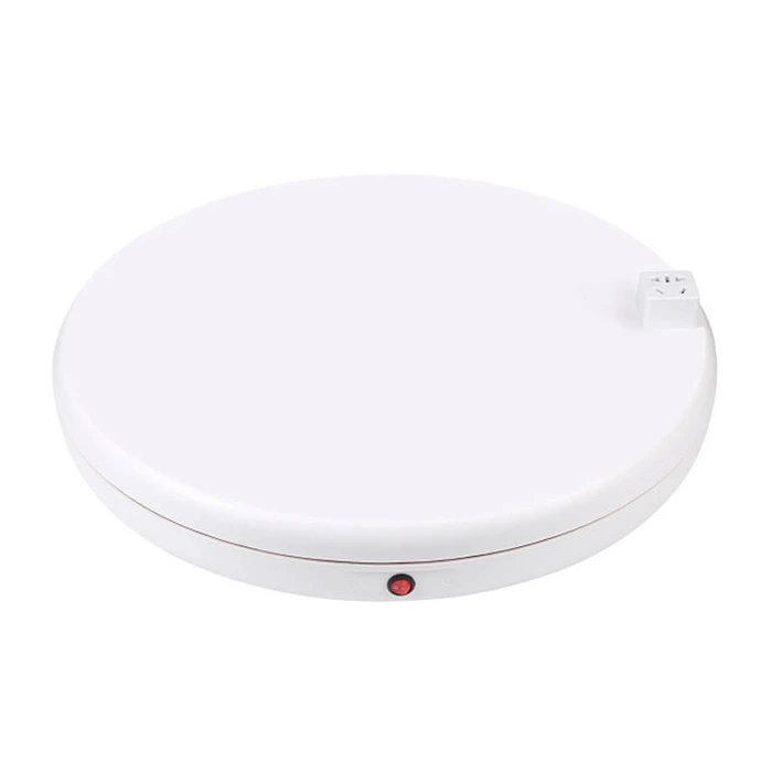 Περιστρεφόμενη βάση οθόνης Puluz με πρίζα 45 cm (λευκό)