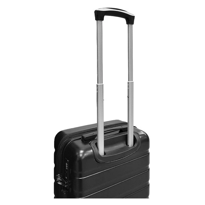 Βαλίτσα Καμπίνας Anda Seat LG1 Black (56x38x24cm) with TSA LOCK, EXPANDABLE