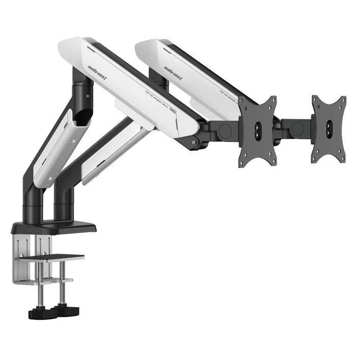 Βάση Monitor Anda Seat ARM / A9-2S Black- White Dual, Weight Capacity (per Screen): 2-15kg